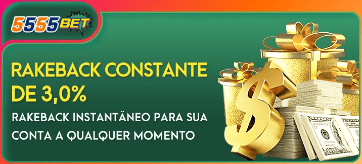 Bônus e prêmios 5555BET